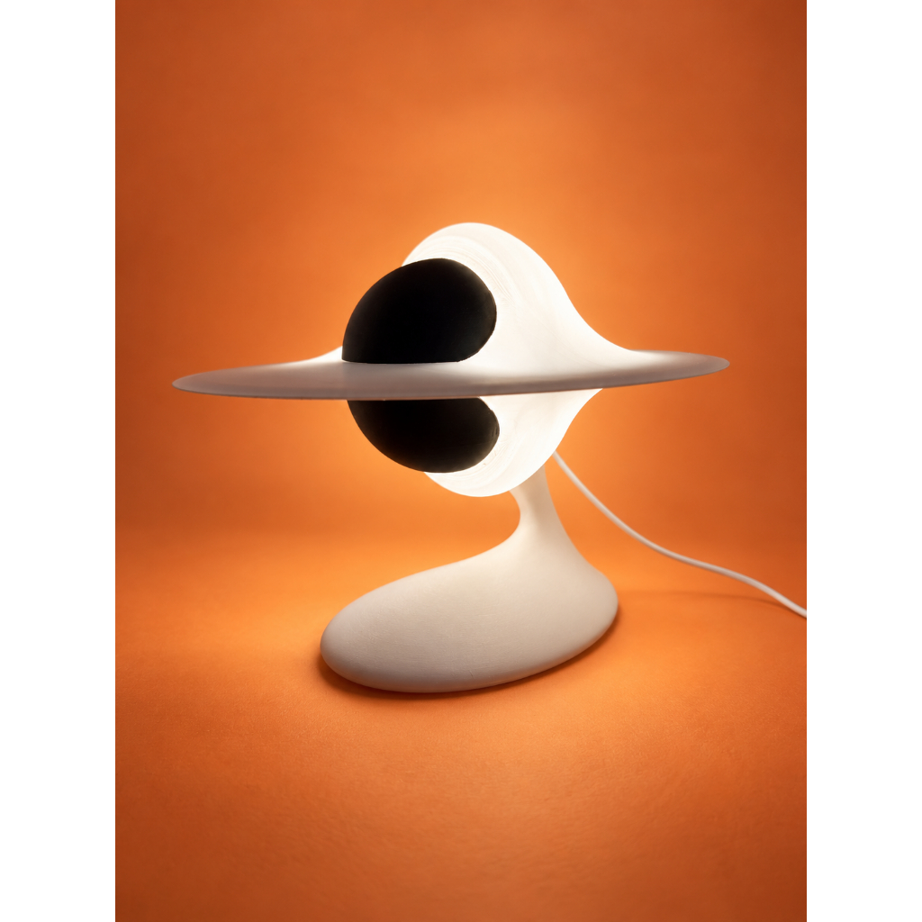 Luminária Buraco Negro 3D LED – Abajur Decorativo para Quarto, Escritório e Setup Gamer — imagem 2