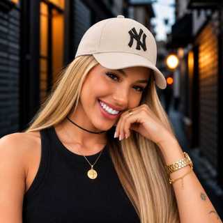 Boné casual unissex, Blogueira