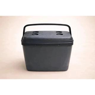Caixa Térmica Preta 32L Super Capacidade