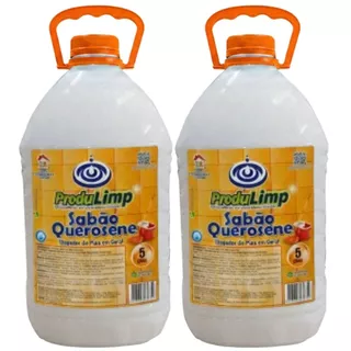 Kit 2 Sabão Querosene 5l Multiuso Perfumado Concentrado em Oferta na Shopee