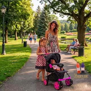 Carrinho De Boneca Reborn Milano Alive Xikitinha Ninar Oliveira em Oferta na Shopee