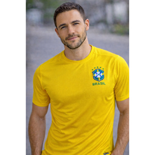 Camiseta Unissex Brasil Copa do Mundo 2026 Dry Fit Leve Confortavel Esportiva em Oferta na Shopee