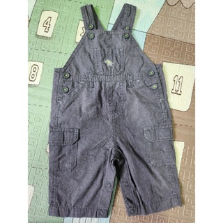 [Desapego novo] Jardineira/Macacão Carters 3 meses chumbo e meses bebe menino ⚽️ em Oferta na Shopee