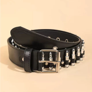 Cinto Feminino com Balas Decorativas Estilo Fashion e Personalizado