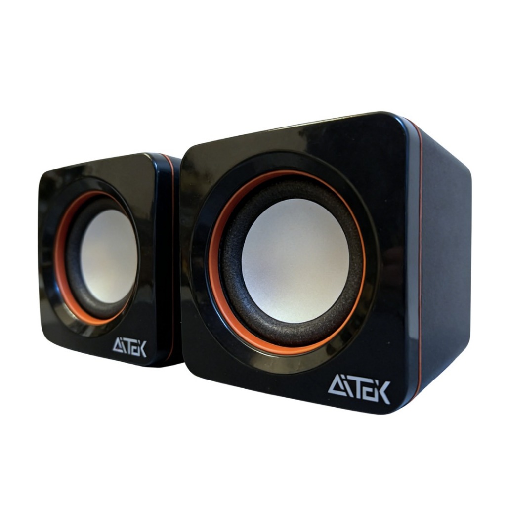 Caixa de Som para PC/Notebook USB 6W Som Surround 360° Nítido Aitek ACS ...