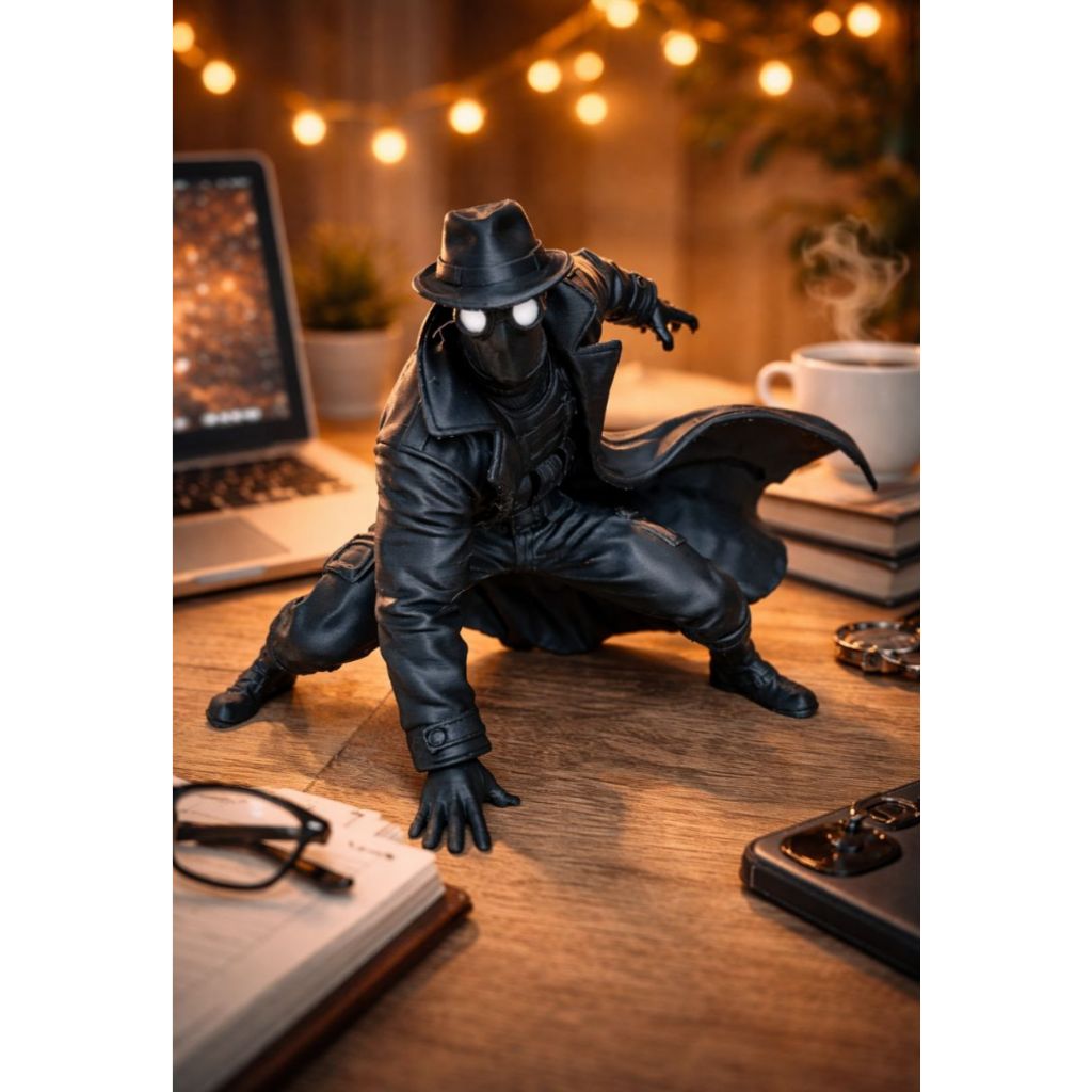 Action Figure Homem-aranha Noir Marvel Spider-man Preto