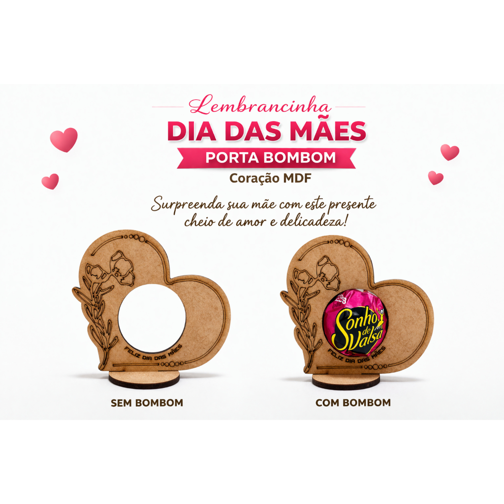 KIT Porta Bombom Presente Dia Das Mães Lembrancinha Dia Das Mães em Oferta na Shopee