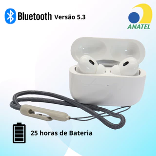 Fone de Ouvido TWS Bluetooth sem Fio Premium Kimaster TWS350 Bateria Longa Duração