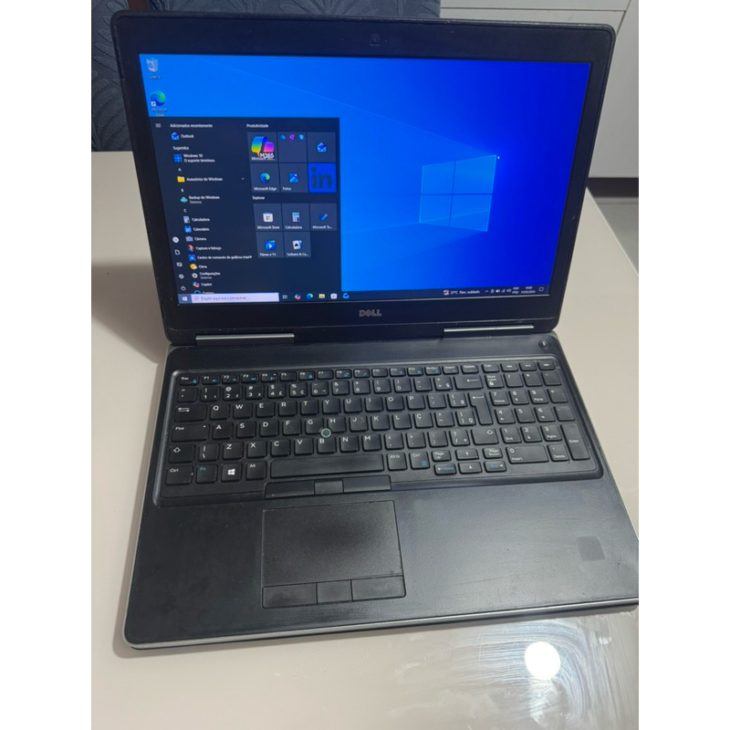 Dell precision 7520/ intel core i7/ 16gb ram/ ssd 480gb/ placa de