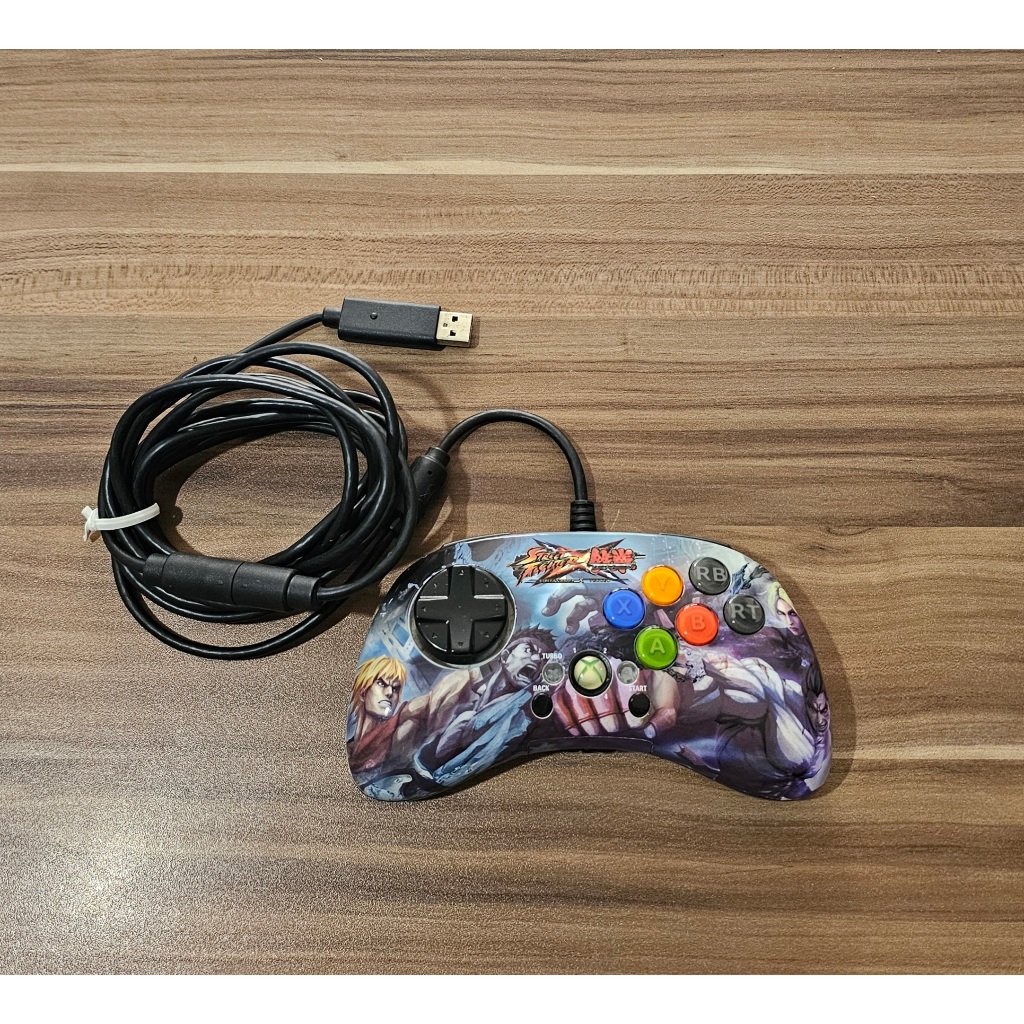 Controle Joystick Xbox 360 Ed. Limitada Street Fighter vs Tekken