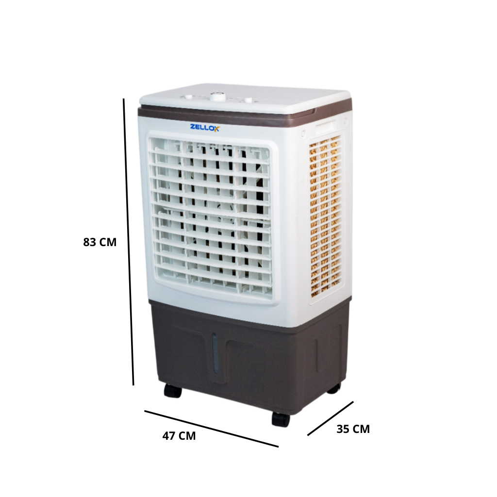 Climatizador De Ar Portátil 30L 220v Zellox 3 Velocidades Com