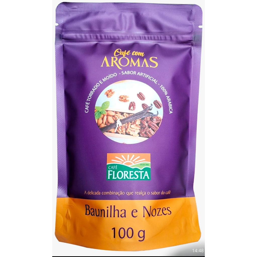 Kit Café Floresta Aromatizado 4 Cafés Aromatizados Gourmet