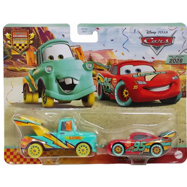 Carros Disney Pixar Relâmpago Mcqueen DXV99 – Mattel Original