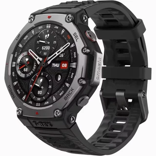 Smartwatch Original Amazfit T-Rex 3 Militar 48mm 2000nits GPS Dual Band Mapas Offline Bateria 3 Semanas 170 Esportes