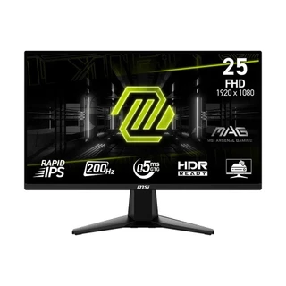 Monitor Gamer MSI MAG 255F E20, 24.5'', Full HD, 200Hz, 0.5ms - 9S6-3BC21M-046