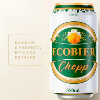 Chopp Ecobier Cremoso Lata 350ml