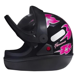 Capacete Taurus San Marino Femme Preto Automático Original