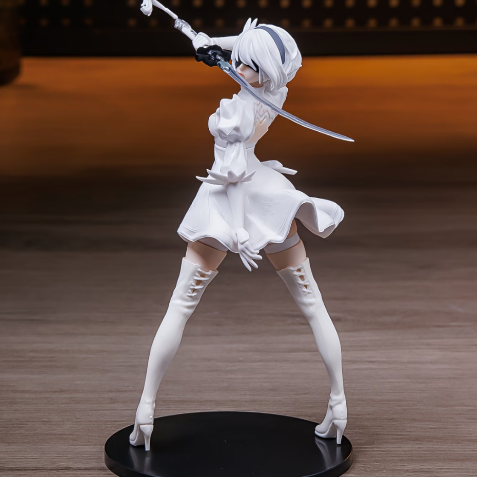 Action Figure Nier Automata de 15cm 2B A2 9S Boneca de Anime Setup