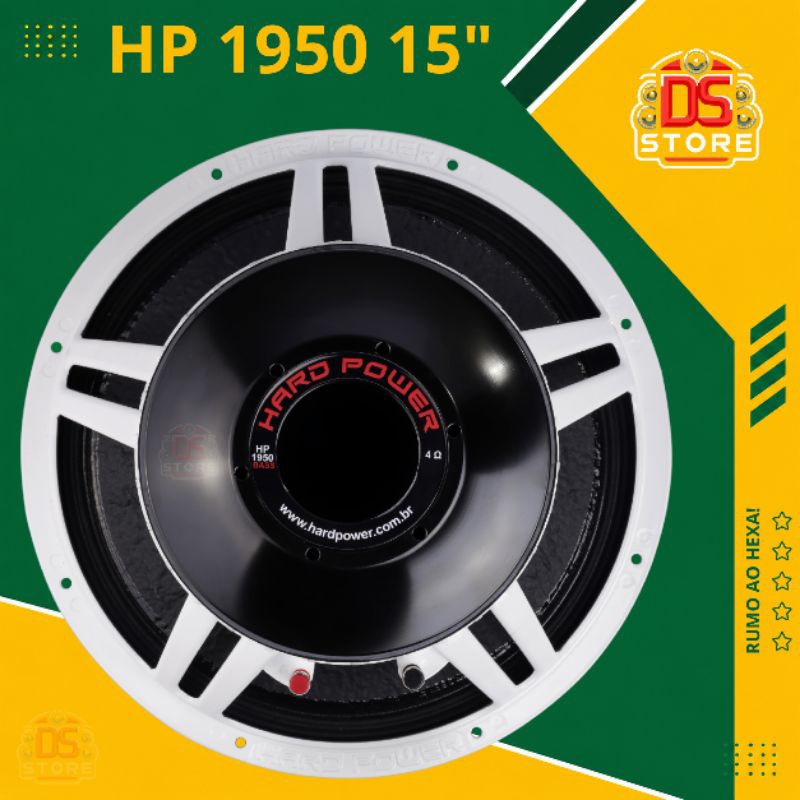 Alto falante 15 polegadas Grave Hard Power HP 1950 1950W RMS 4