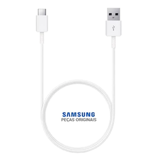 Cabo Carregador Samsung USB-C Carregamento Rápido S24 S25 A06 A07 A25 A36 A55 A56 M55 Original