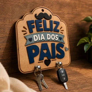 Porta Chaves lembrancinha dia dos pais