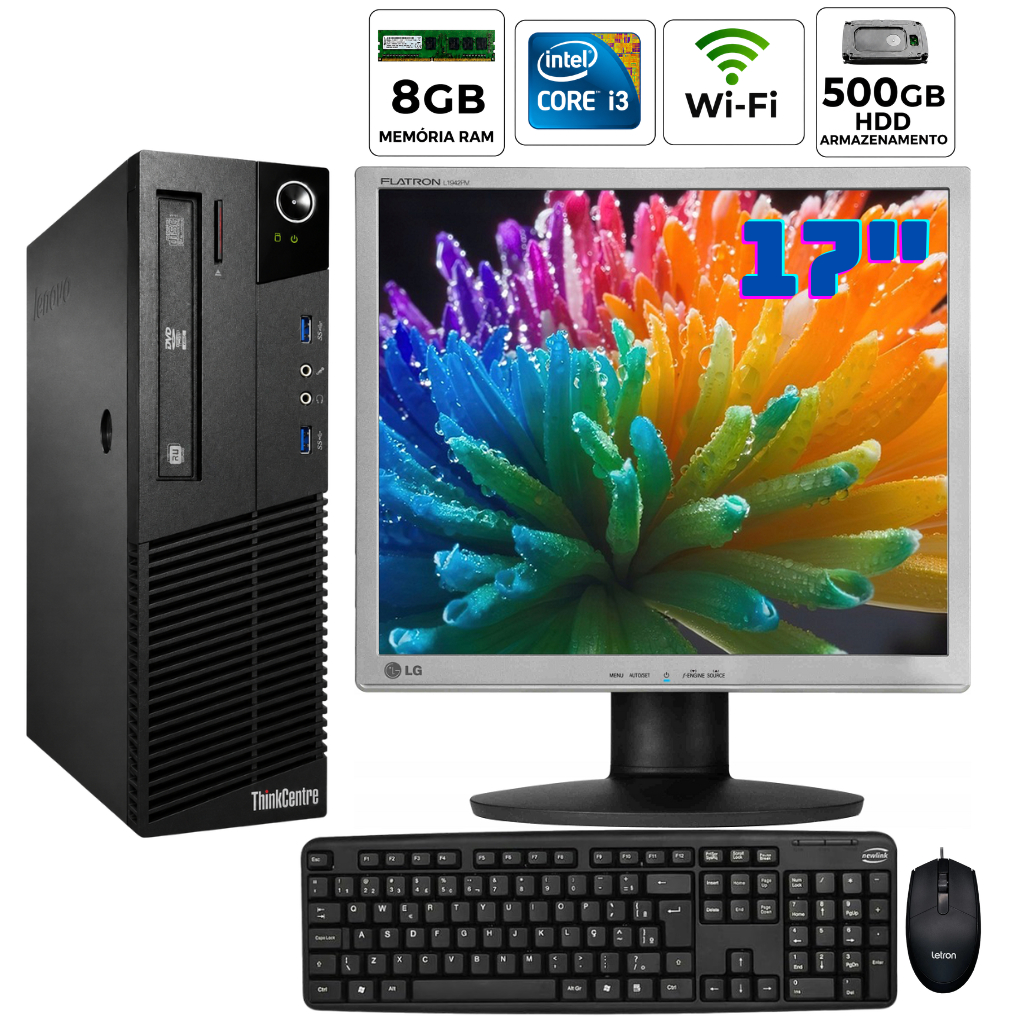 Mini Pc Lenovo Thinkcentre M900 I5 6ªG 16Gb 1T Windows 10 em