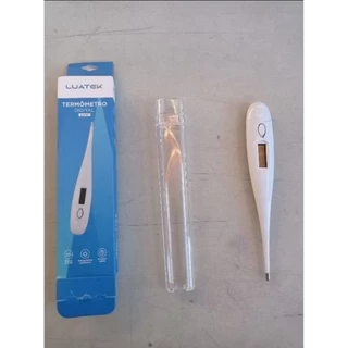 Kit Econômico 2 Termômetros Digitais Visor LCD Medição de Febre Rápida