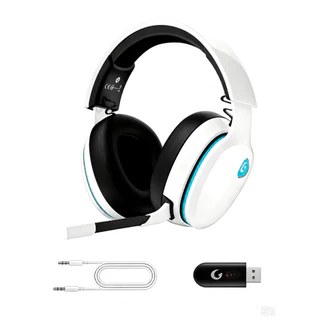 Fone de ouvido sem fio para jogos de três modos, adequado para PC/PS5/PS4/telefone/Switch/Xbox/Mac/bookmate Capitão 300