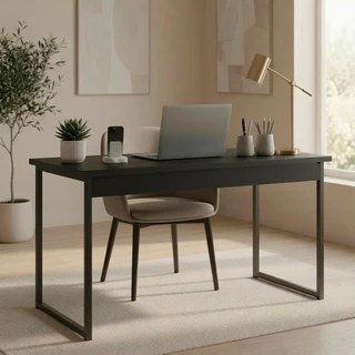 Mesa Escrivaninha Aparador 120cm Para Escritório Computador Varias Cores