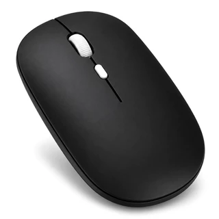 Mouse Sem Fio Bluetooth Silencioso com 3 Níveis de DPI 800/1200/1600 Design Ergonômico