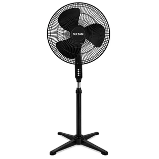 Ventilador de Pé Sultan para Sala 40cm de Altura 45W de Potência Preto