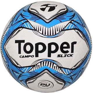 Bola Campo Topper Slick II Alta Durabilidade – Azul