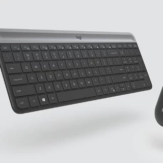 TECLADO E MOUSE SEM FIO KIT MK470 LOGITECH ULTRA SLIM