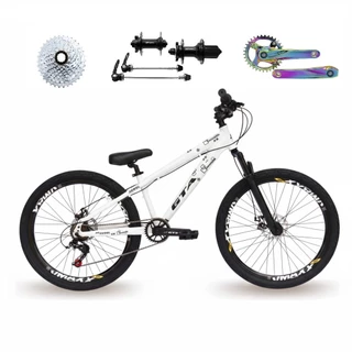 Bicicleta Aro 26 Gta Rebel Single K7 8v Freeride Cubo Barulhento Aro Vmaxx DH Freio a Disco Pneu Flame Pedivela Camaleão em Oferta na Shopee