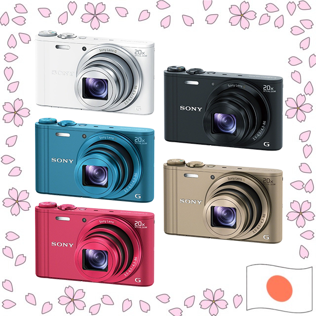 Sony Cyber-shot DSC-WX300 Câmera Digital 21.1MP Zoom 20x 5 Cores