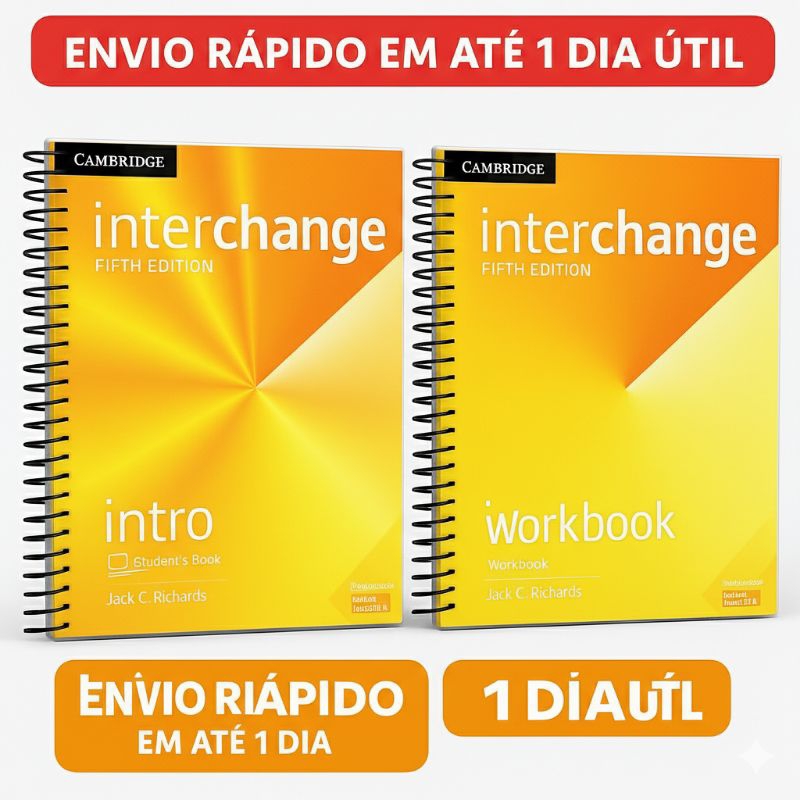 Interchange Intro 5th Edition Student e Workbook(Impresso) | Shopee Brasil
