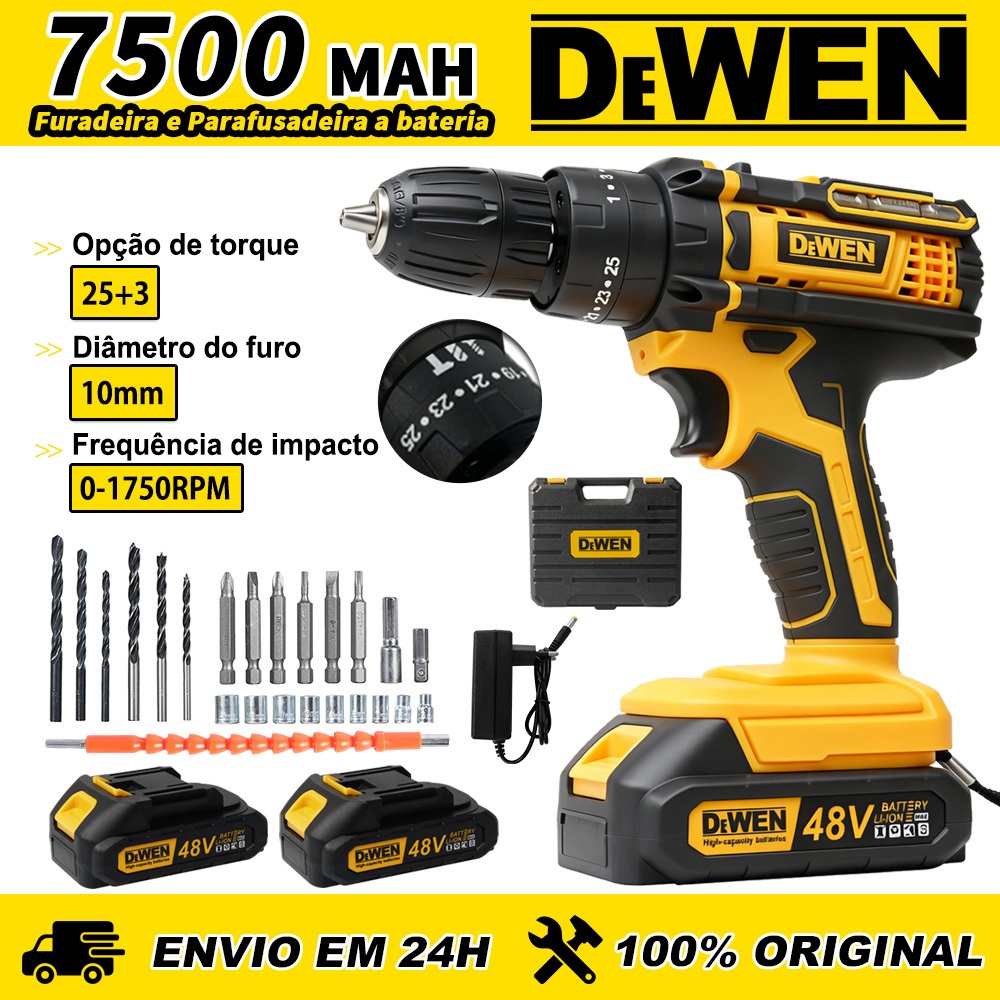 parafusadeira hitachi em Promoção na Shopee Brasil 2026