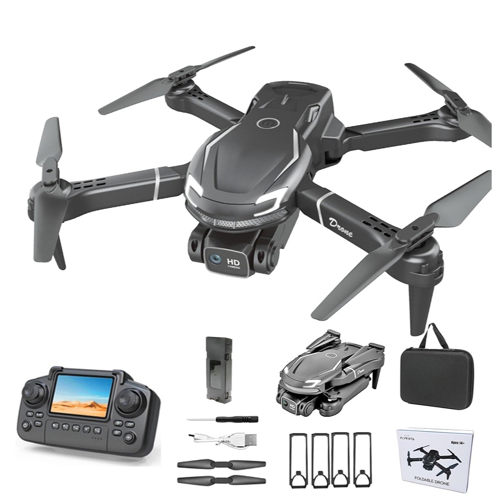 Drone V88 com TELA Profissional Dual-Camera FPV Kit 1 baterias