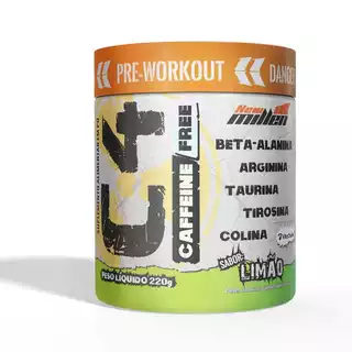 Pré Treino C4 Caffeine Free 220g - New Millen (pote)