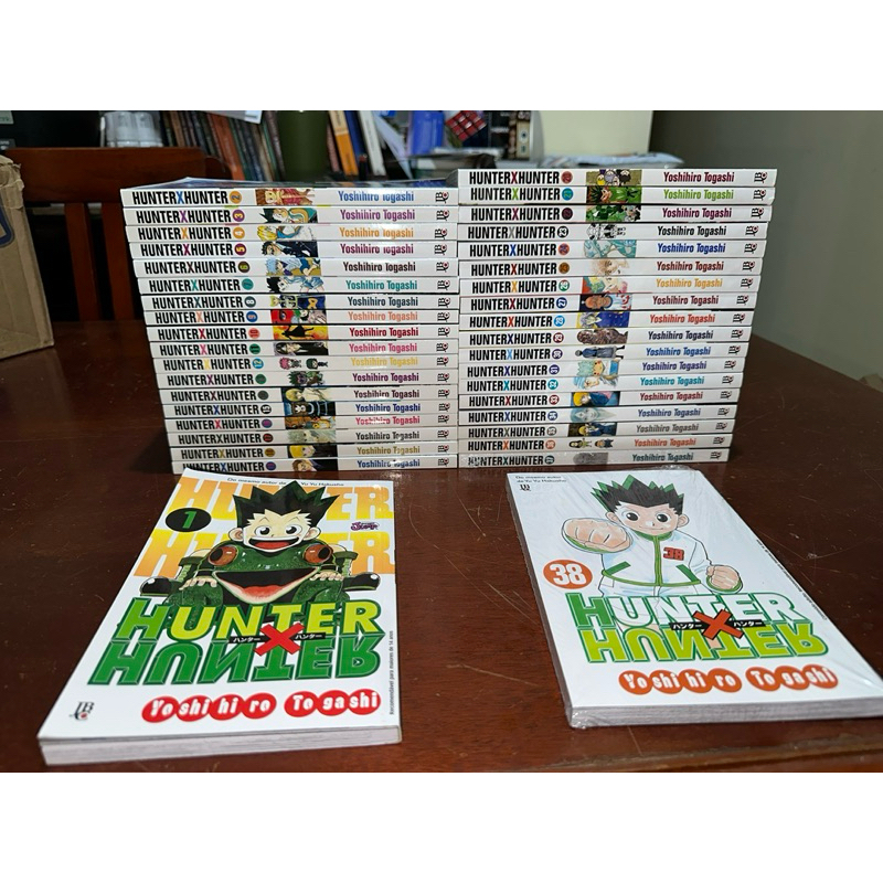 mangá hunter x hunter completo 1 ao 38 | Shopee Brasil