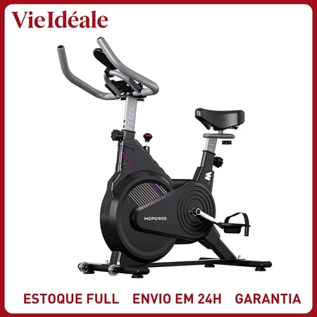 Bicicleta Ergométrica Compacta e Silenciosa Bike Spinning para Apartamento 150kg