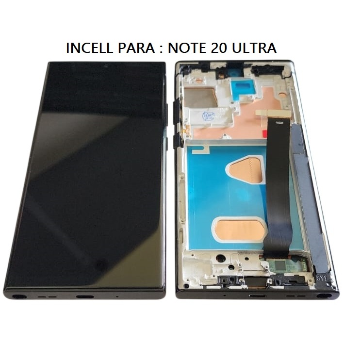 Display Frontal Tela lcd INCELL Para NOTE 20 ULTRA - FRONTAL COM ARO ...