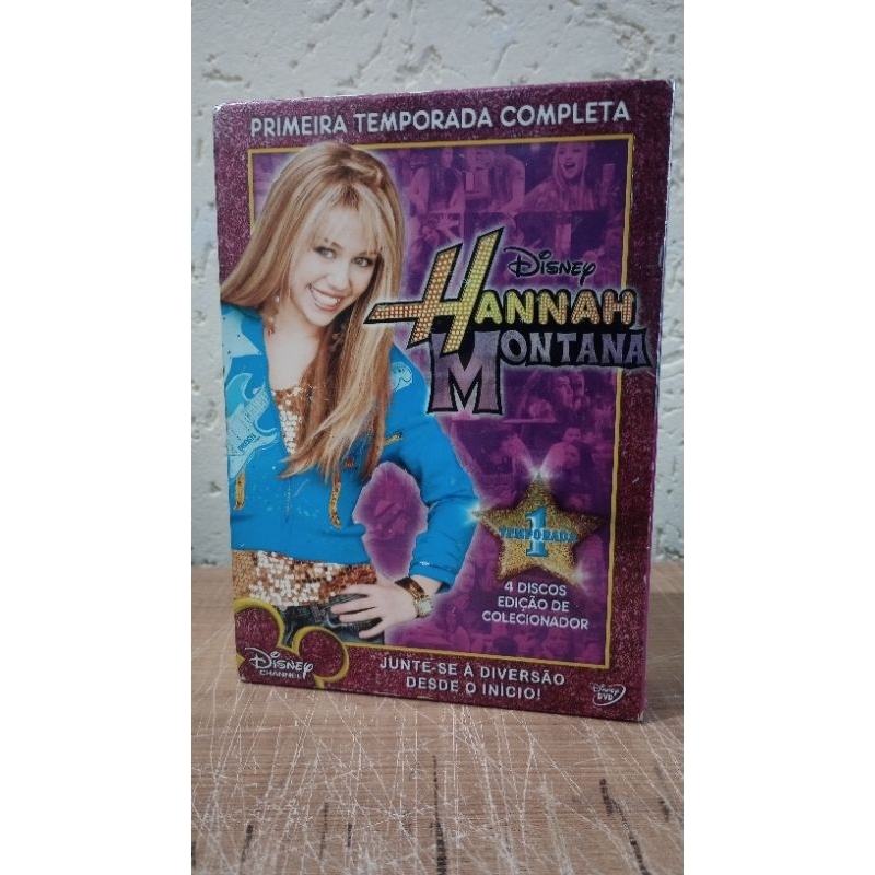 Dvd Box Hannah Montana 1ª temporada completa ( Disney) | Shopee Brasil