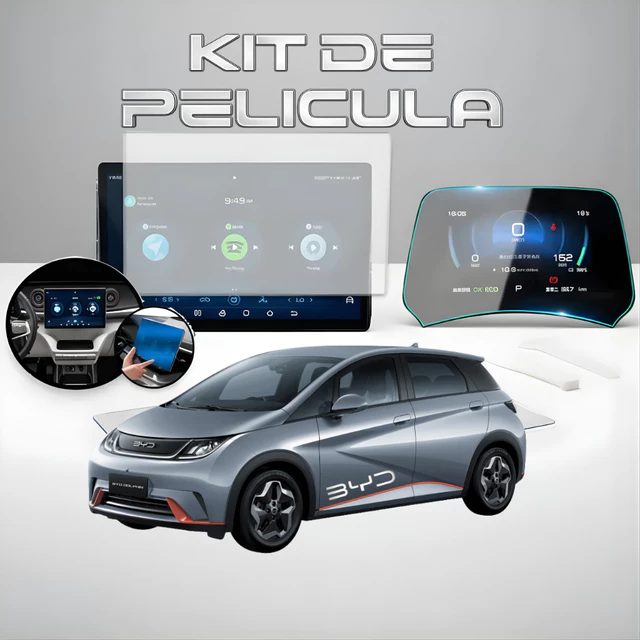 Byd Dolphin Acessorios Película Proteção Multimídia Velocímetro Anti-risco