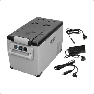 Geladeira Portátil Automotiva 32 L Quadrivolt APP Freezer Carro Caminhão barco Viagens lancha pesca