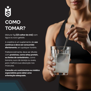 Creatina Monohidratada 600g 100% Pura Importada Soldiers Nutrition Suplemento Performance Muscular Força — foto 5 — Achou Levou Brasil