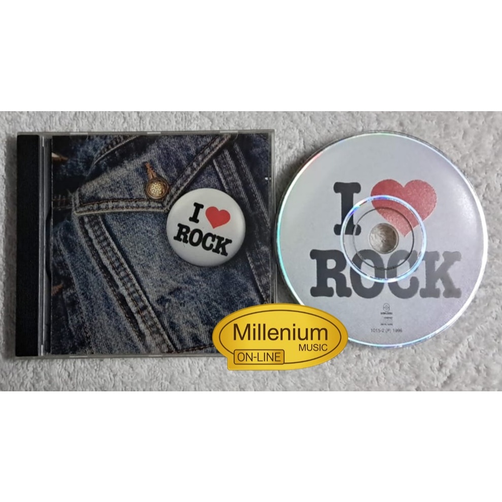 Cd I Love Rock Classic Rock anos 70 Original Gravadora