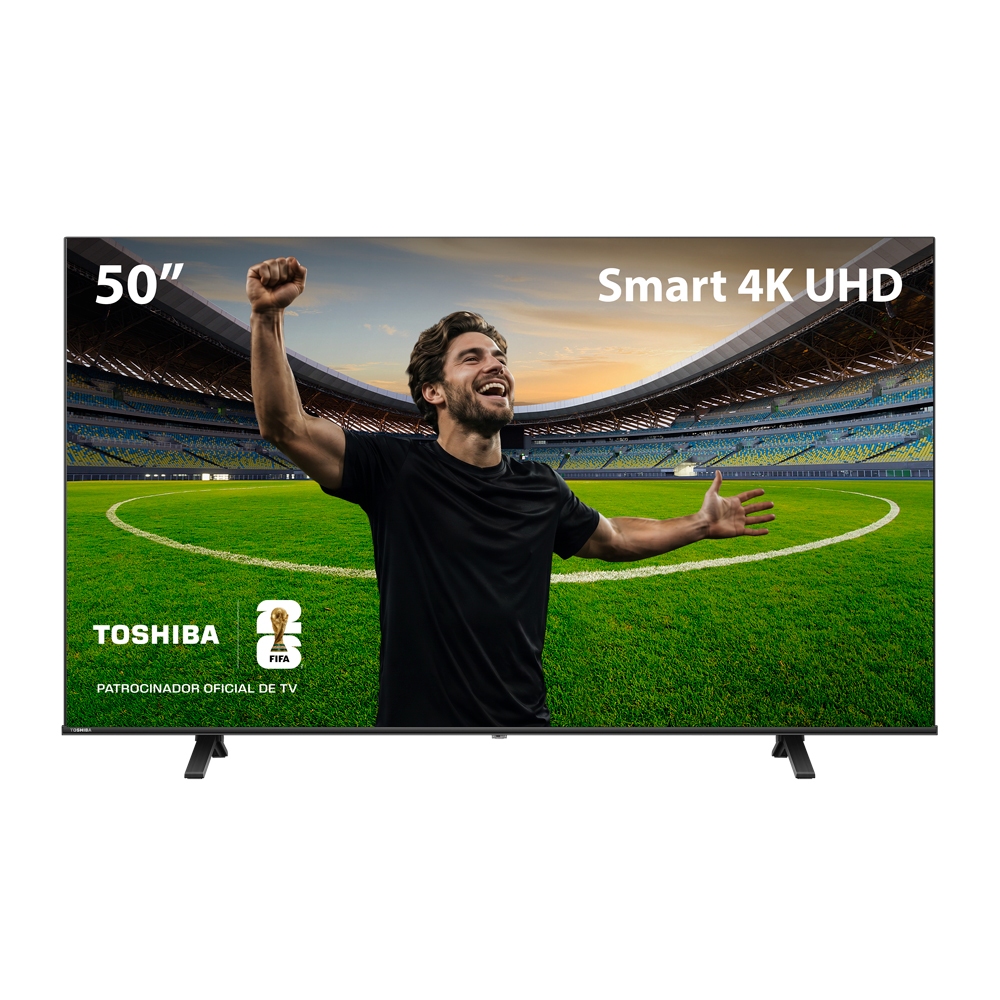 Smart TV DLED 50 4K Toshiba 50C350NS VIDAA 3 HDMI 2 USB Wi-Fi