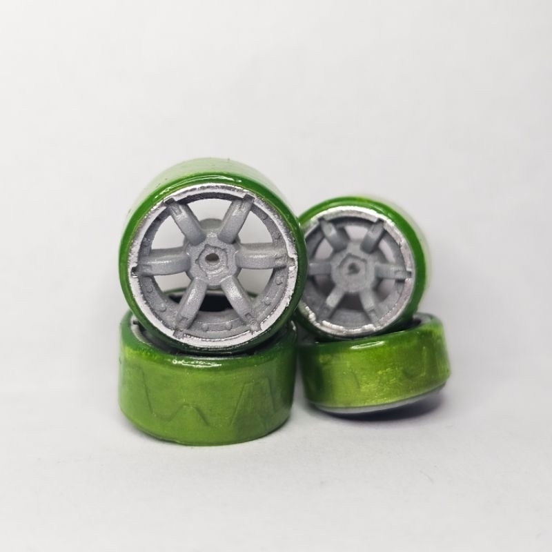 Rodas Acceleracers CM5 & CM6 Custom Translúcida + Eixo Premium Metal ...