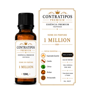 ESSENCIA DE PERFUME CONCENTRADA MASCULINO 10ML ALTA FIXAÇÃO E DURADOURA